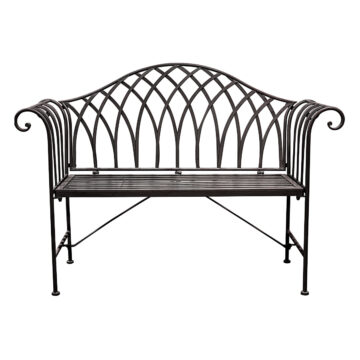 Fergie Outdoor Bench Noir