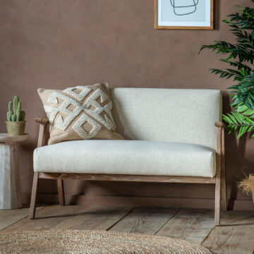 Highland Accent Chair | Natural Linen