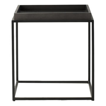 Feyenoord Black Tray Side Table
