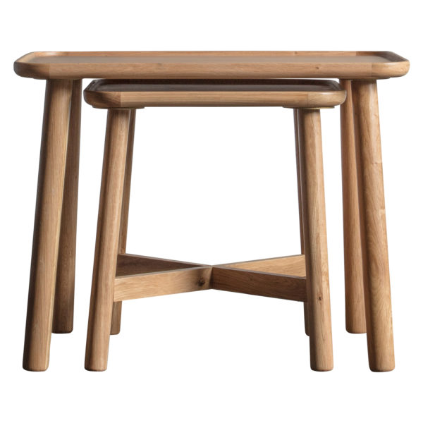 Buckingham Nest Of 2 Tables | Oak