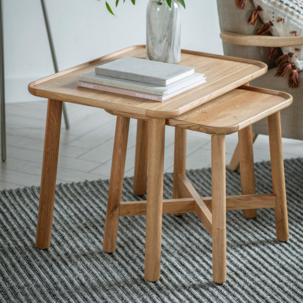 Buckingham Nest Of 2 Tables | Oak