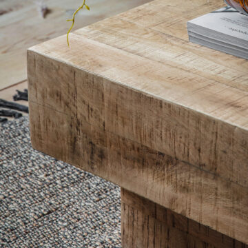 Iona Mango Coffee Table | Assembled
