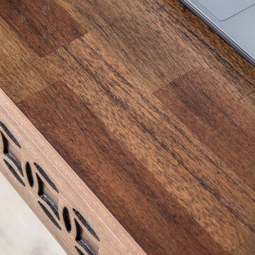 Skystead 2 Drawer Desk | Mango