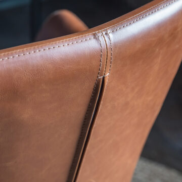 Bentley Swivel Chair | Brown
