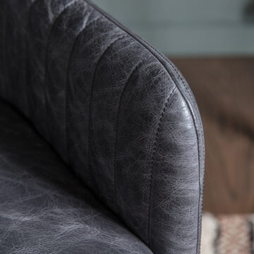 Landon Swivel Chair | Antique Ebony