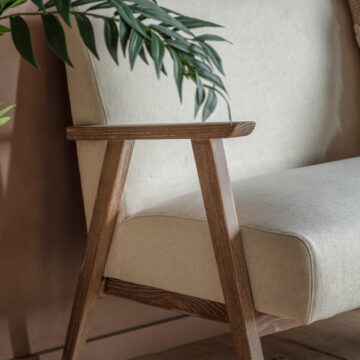 Highland 2 Seater Sofa | Natural Linen Grey