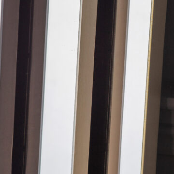 Chorlton Champagne Arch Mirror | Assembled