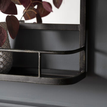 Newland Overmantle Mirror | Assembled