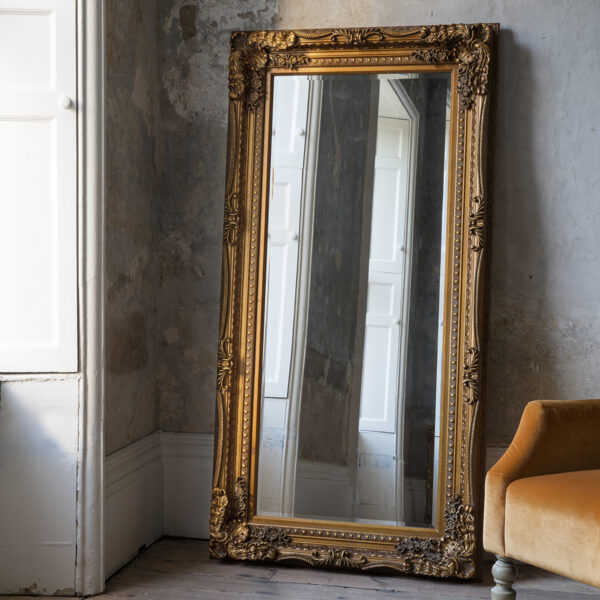 Marshaw Leaner Mirror | Gold