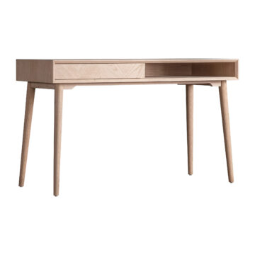 Nuxvar Oak 1 Drawer Desk