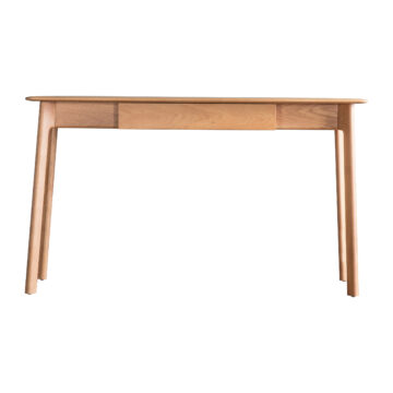 Zeffari Oak 1 Drawer Desk