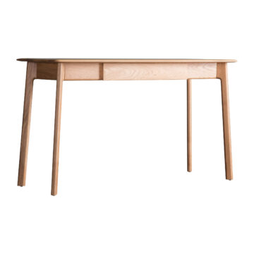 Zeffari Oak 1 Drawer Desk