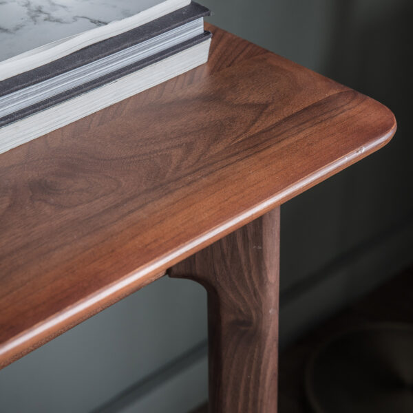 Zeffari 1 Drawer Desk | Walnut