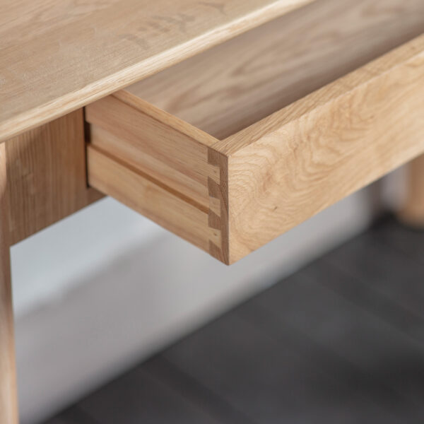 Buckingham 1 Drawer Dressing Table/Desk | Oak
