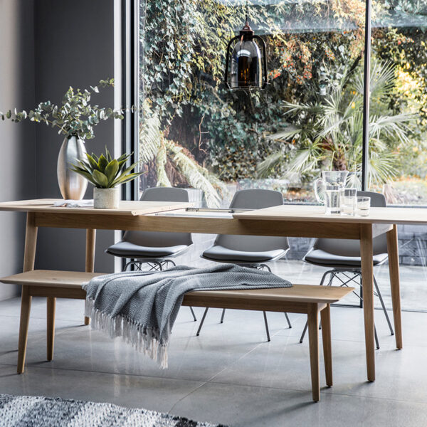 Nuxvar Extending Dining Table | 200 - 252cm | Oak