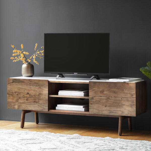 Veritas Media Cabinet | White