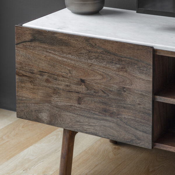 Veritas Media Cabinet | White