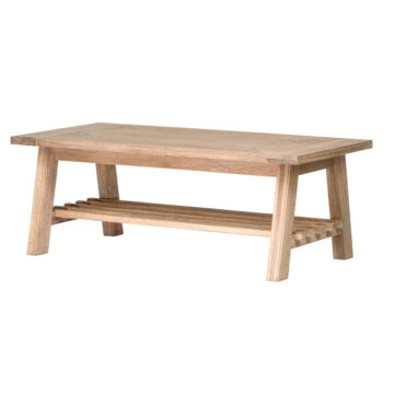 California Oak Coffee Table | Assembled