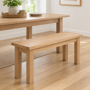 Wynyard Bench | 104cm | Oak Finish