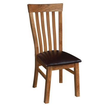 Ambleside Rustic Toulouse Dining Chair | Assembled