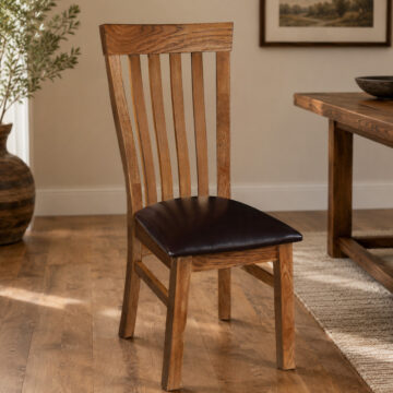 Ambleside Rustic Toulouse Dining Chair | Assembled