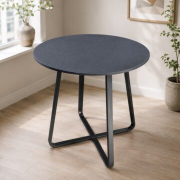 Collab Grey Round Wine Table