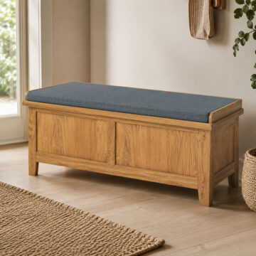 Penrith Oak Blanket Box