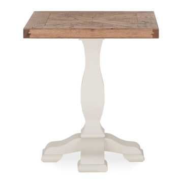 Whitby Ivory Lamp Table | Two Tone