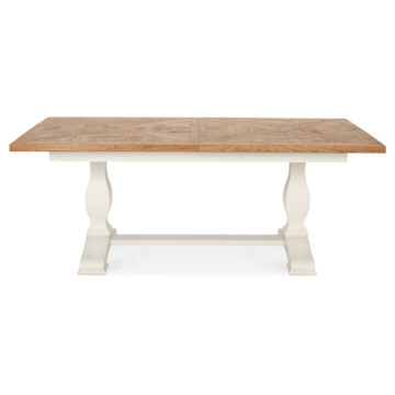 Whitby Ivory Drop Leaf Extending Dining Table | 190 – 240cm