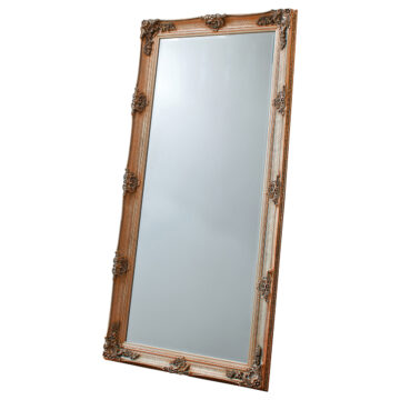 Reflections Gold Leaner Mirror | Assembled
