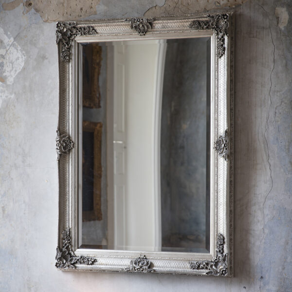 Reflections Rectangle Mirror | Silver