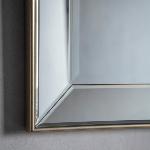 Reflections Rectangle Mirror | Gold