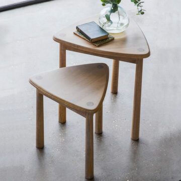 Lythe Nest of 2 Tables | Oak