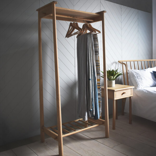 Lythe Open Wardrobe | Oak