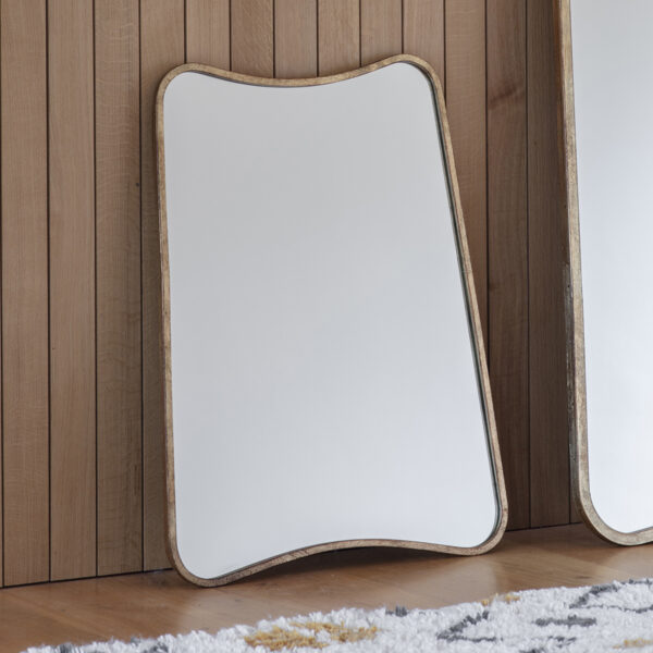 Reflections Rectangle Mirror | Gold