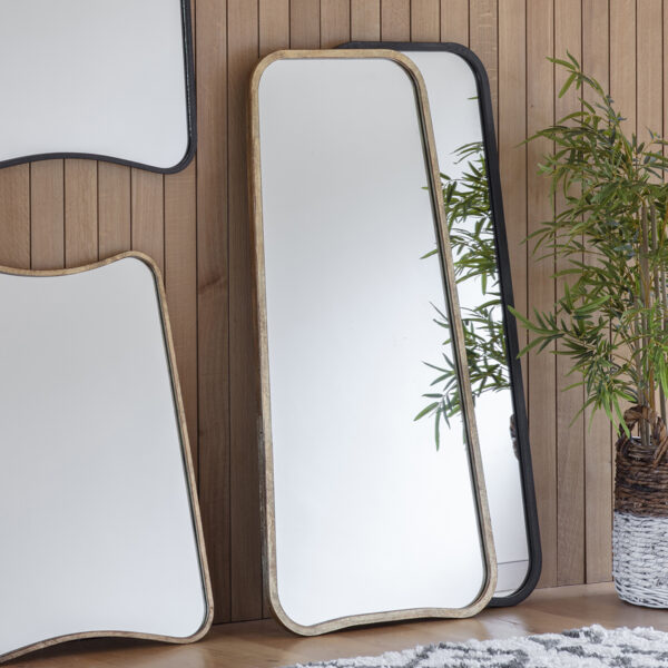 Reflections Leaner Mirror | Black