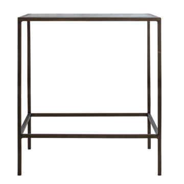 Kylemore Bronze Side Table | Assembled