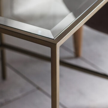 Kylemore Bronze Side Table | Assembled