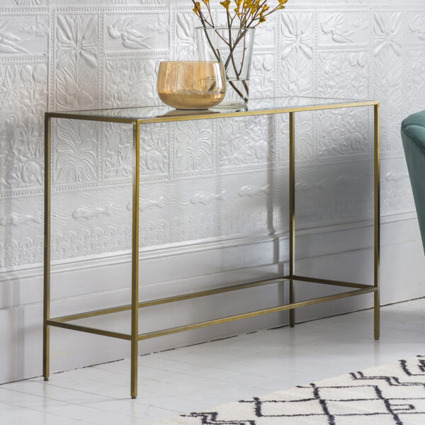 Kylemore Console Table | Bronze | Fully Assembled