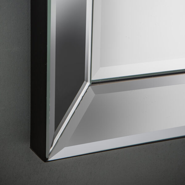 Silver Reflections Overmantle Mirror