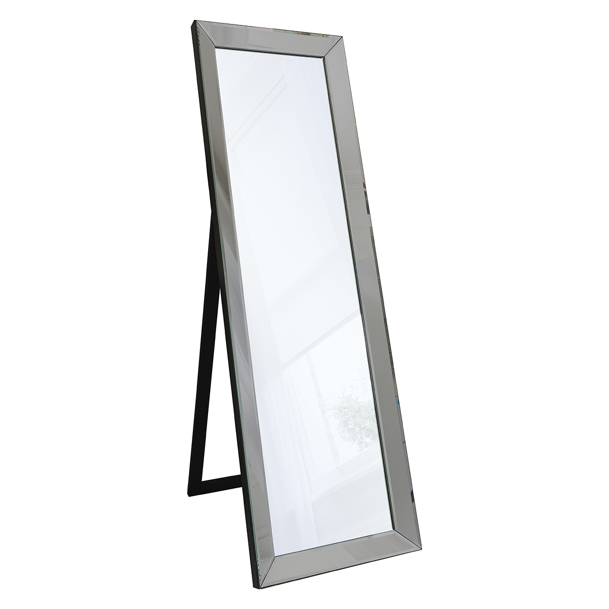 Reflections Cheval Mirror Euro Grey Oak World