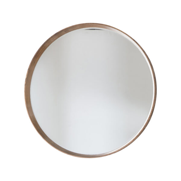 Reflections Round Mirror | Oak