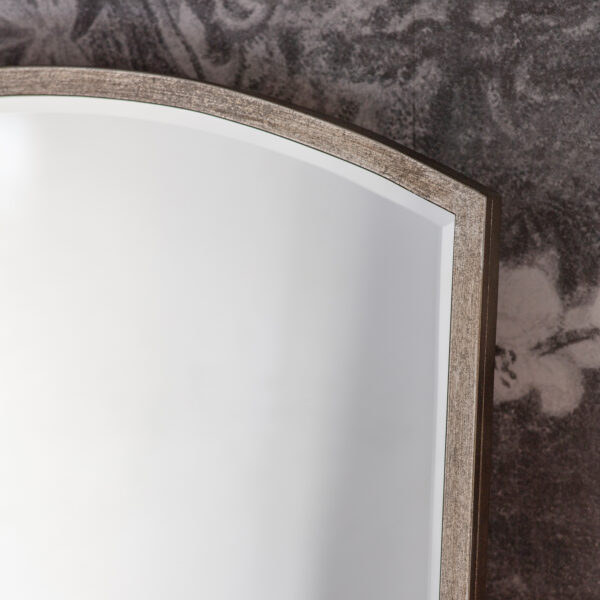 Reflections Arch Mirror | Antique Silver