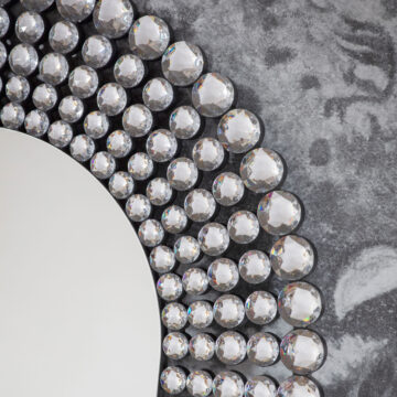 Reflections Oval Mirror | Assembled