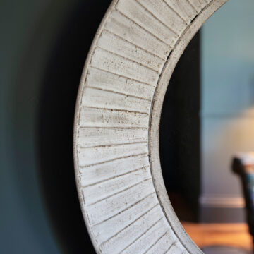 Reflections Round Mirror | Assembled