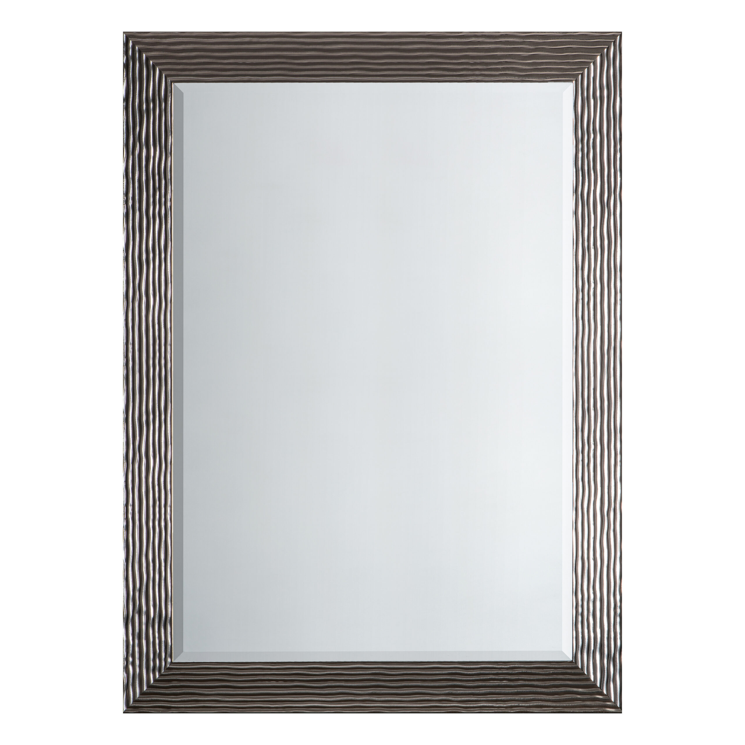 Reflections Rectangle Mirror Silver Oak World
