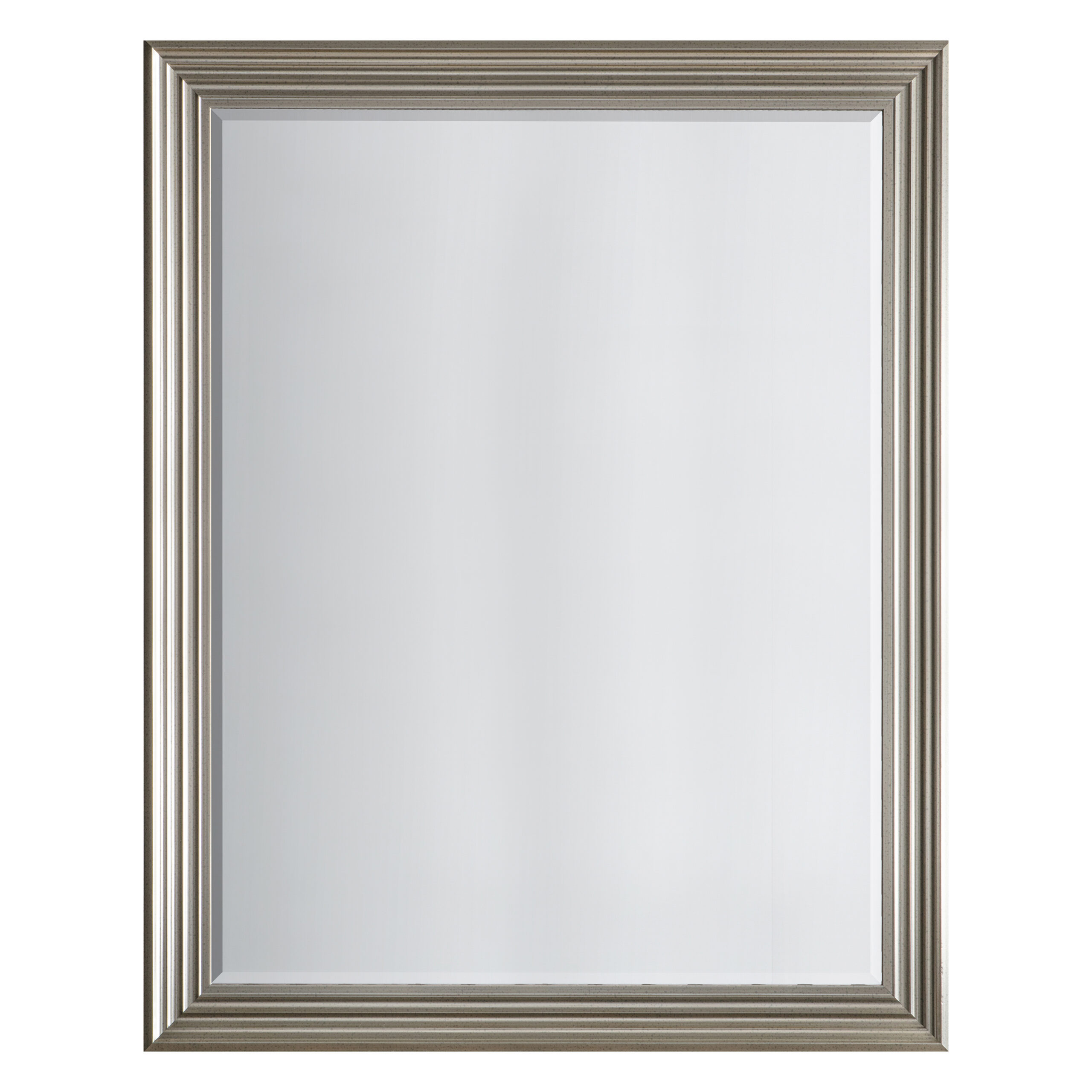 Reflections Mirror | Brushed Steel | Oak World