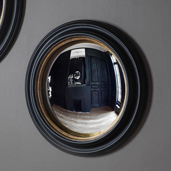 Reflections Mirror | Black | Gold