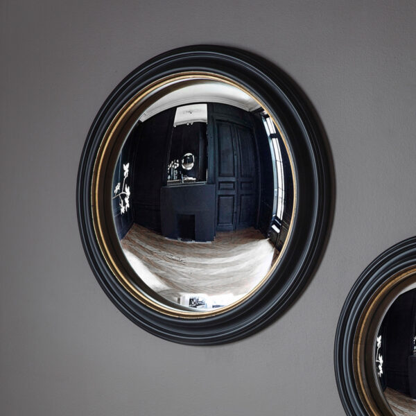 Reflections Mirror | Black | Gold