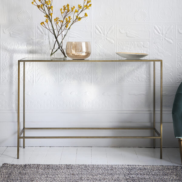Kylemore Console Table | Bronze | Fully Assembled